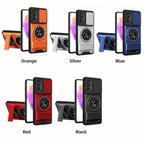 Military-Grade Rotating Ring Case for Samsung Galaxy S25/24/23/22/21 Ultra