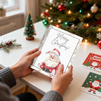 Personalized Christmas Gift Card Booklet for Family Holiday Surprises and Keepsake Giving