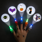 Halloween Finger Projector Rings Set for Trick or Treat Party Favors