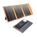 30W Foldable Solar Charger Power Bank – 10000mAh Portable Solar Panel with USB-C Fast Charging for Camping & Hiking