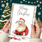 Personalized Christmas Gift Card Booklet for Family Holiday Surprises and Keepsake Giving