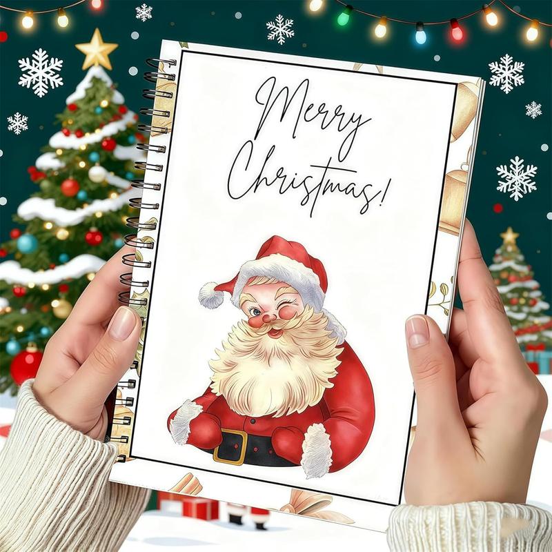 Personalized Christmas Gift Card Booklet for Family Holiday Surprises and Keepsake Giving