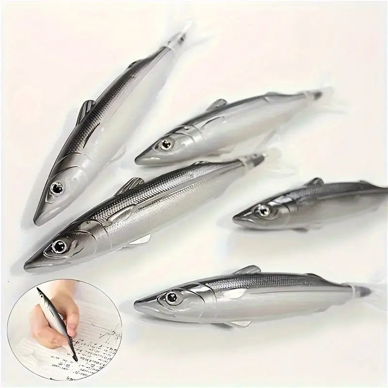 Cute Fish Shaped Ballpoint Pen Creative Ocean Inspired Stationery Gift