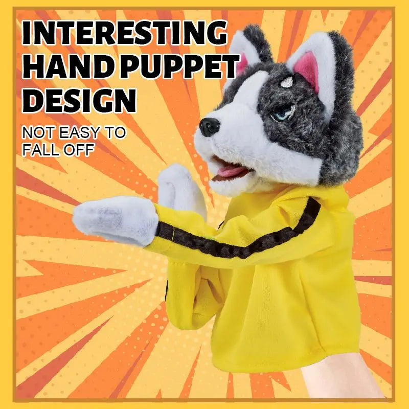 Animal Boxing Hand Puppet Toy for Kids Interactive Battle Play