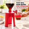 Hand Press Inverted Bottle Dispenser - Carbonated Drink Dispenser, Kitchen Accessories for Home Use