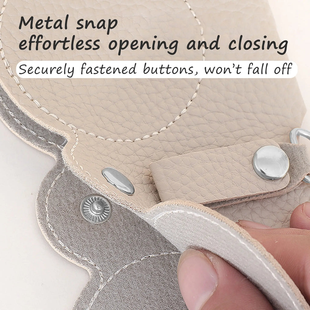 Portable Sunglasses Case with Belt Clip for Travel and Everyday Carry