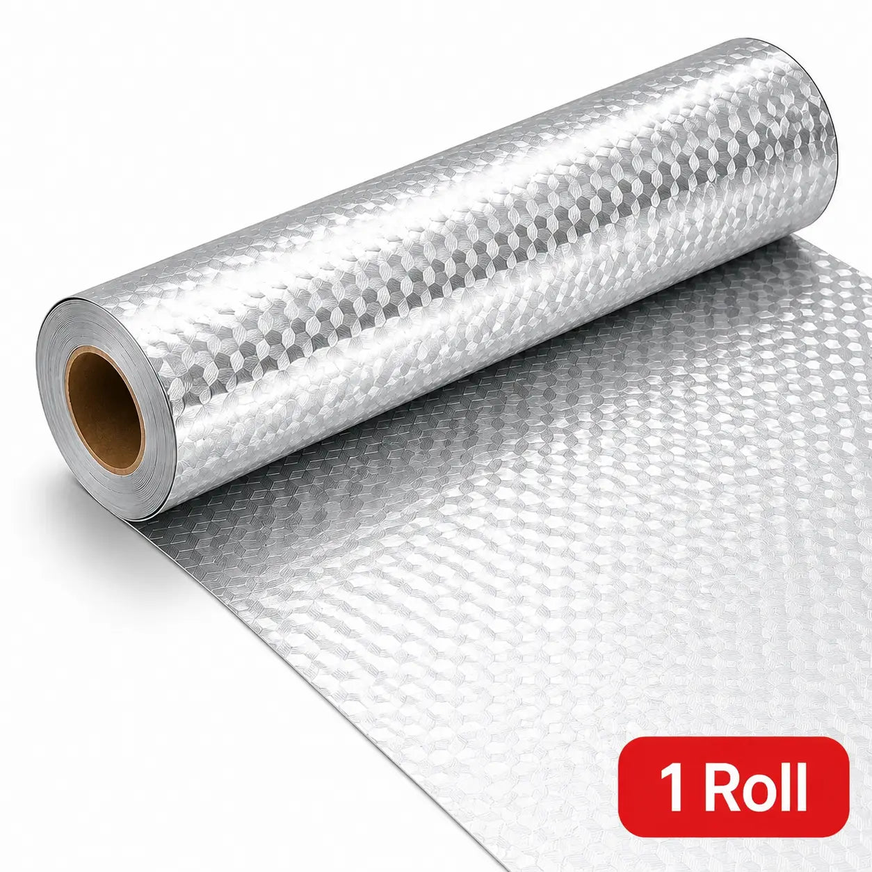 Self Adhesive Aluminum Foil Backsplash Wallpaper for Easy Kitchen Surface Protection