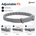 Gainstarx Adjustable Fresh Scent Dog Collar – Comfortable Lightweight Pet Collar for Large Dogs (Over 18 lbs)