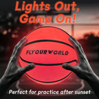 Glow-In-The-Dark LED Basketball for Night Games and Gifts