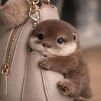 Viral Vibe Soft Plush Otter Keychain Realistic Stuffed Animal Bag Charm Lightweight Backpack Pendant  Viral Vibe Soft Plush Otter Keychain Realistic Stuffed Animal Bag Charm Lightweight Backpack Pendant  Viral Vibe Soft Plush Otter Keychain Realist