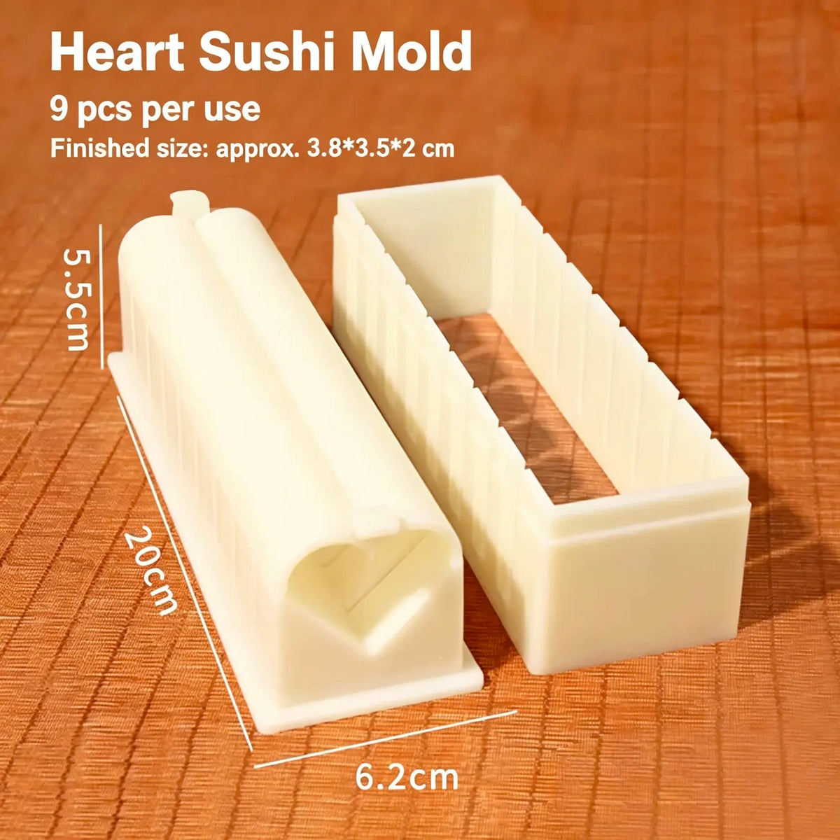 DIY Sushi Maker Mold Set for Easy Homemade Rice Roll Preparation