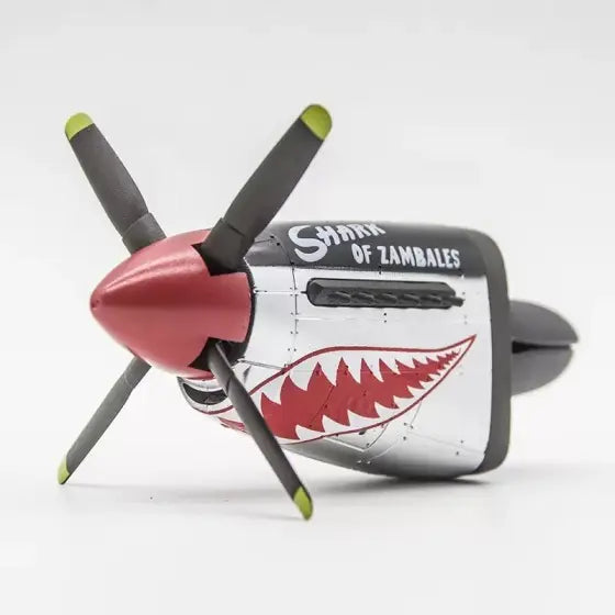 P-40 Warhawk Plane Car Air Freshener | Vintage Fighter Jet Vent Clip for Men