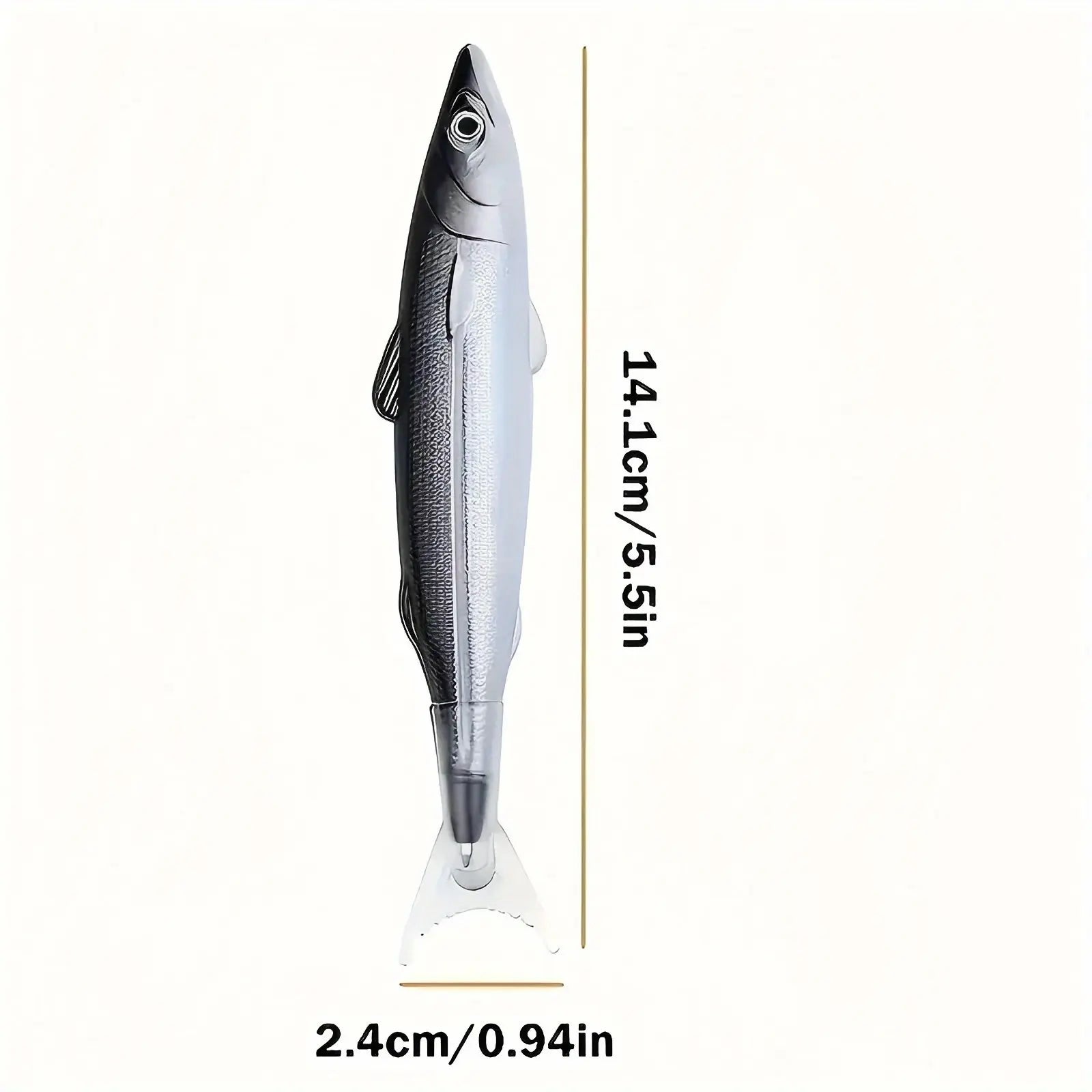 Cute Fish Shaped Ballpoint Pen Creative Ocean Inspired Stationery Gift