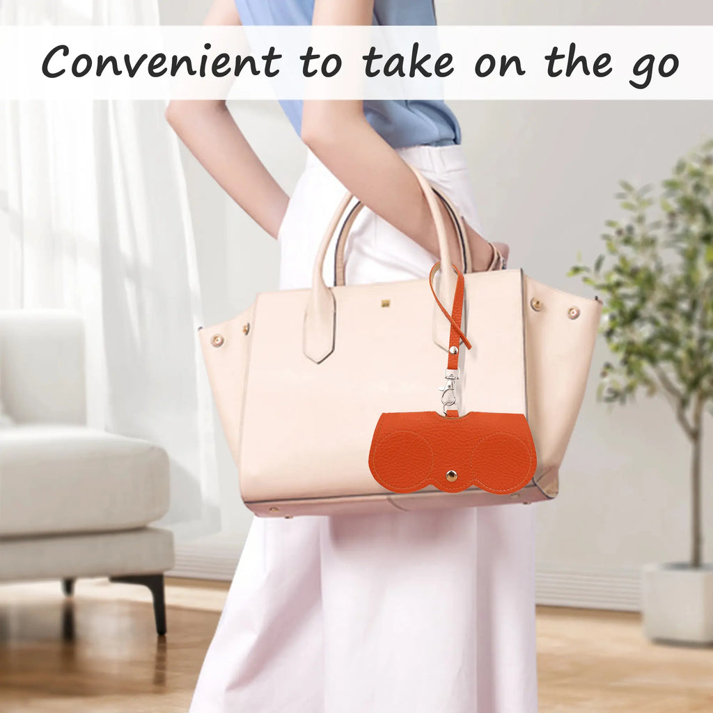 Portable Sunglasses Case with Belt Clip for Travel and Everyday Carry