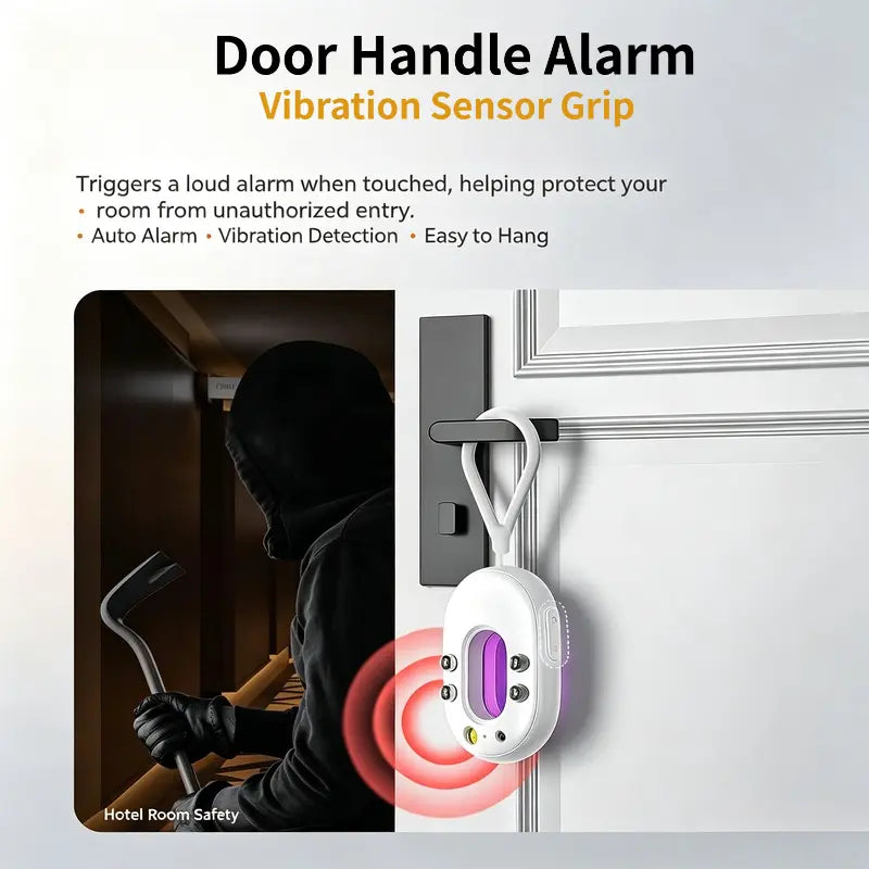 Portable Hidden Camera Detector with Infrared Lens Finder for Travel Privacy Protection