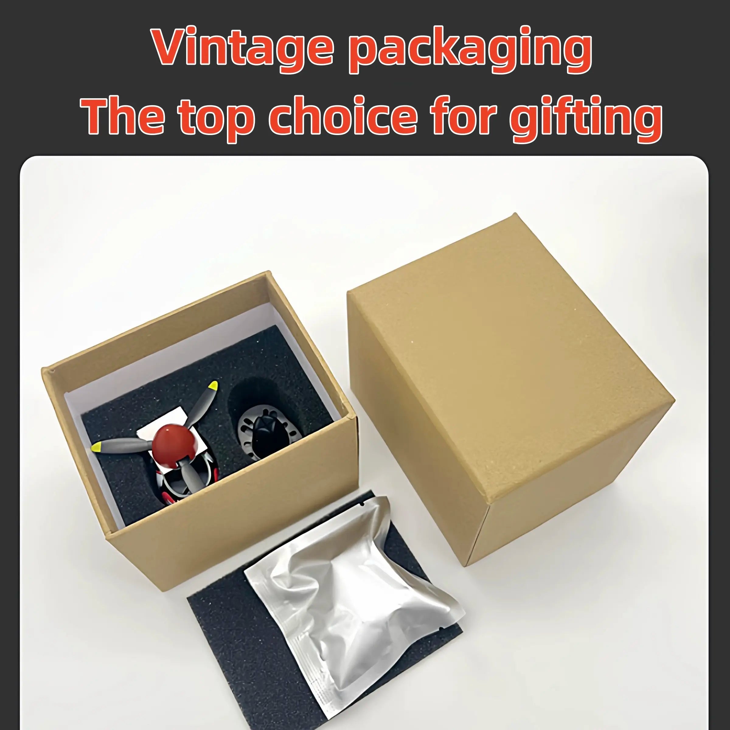 P-40 Warhawk Plane Car Air Freshener | Vintage Fighter Jet Vent Clip for Men