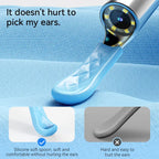 720P HD EarWax Removal Tool with Camera 6 Ear Spoons Set Rechargeable USB Battery Dual Power Safe Ear Care Gentle with WiFi Ear Cleaning summerwins