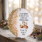 Funny Sourdough Baker Resin Ornament, Gift For Baking Lovers - 6