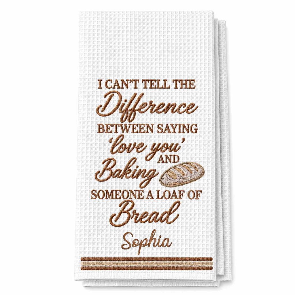 I Can't Tell The Difference, Personalized Kitchen Towel, Gift For Baking Lovers - 11