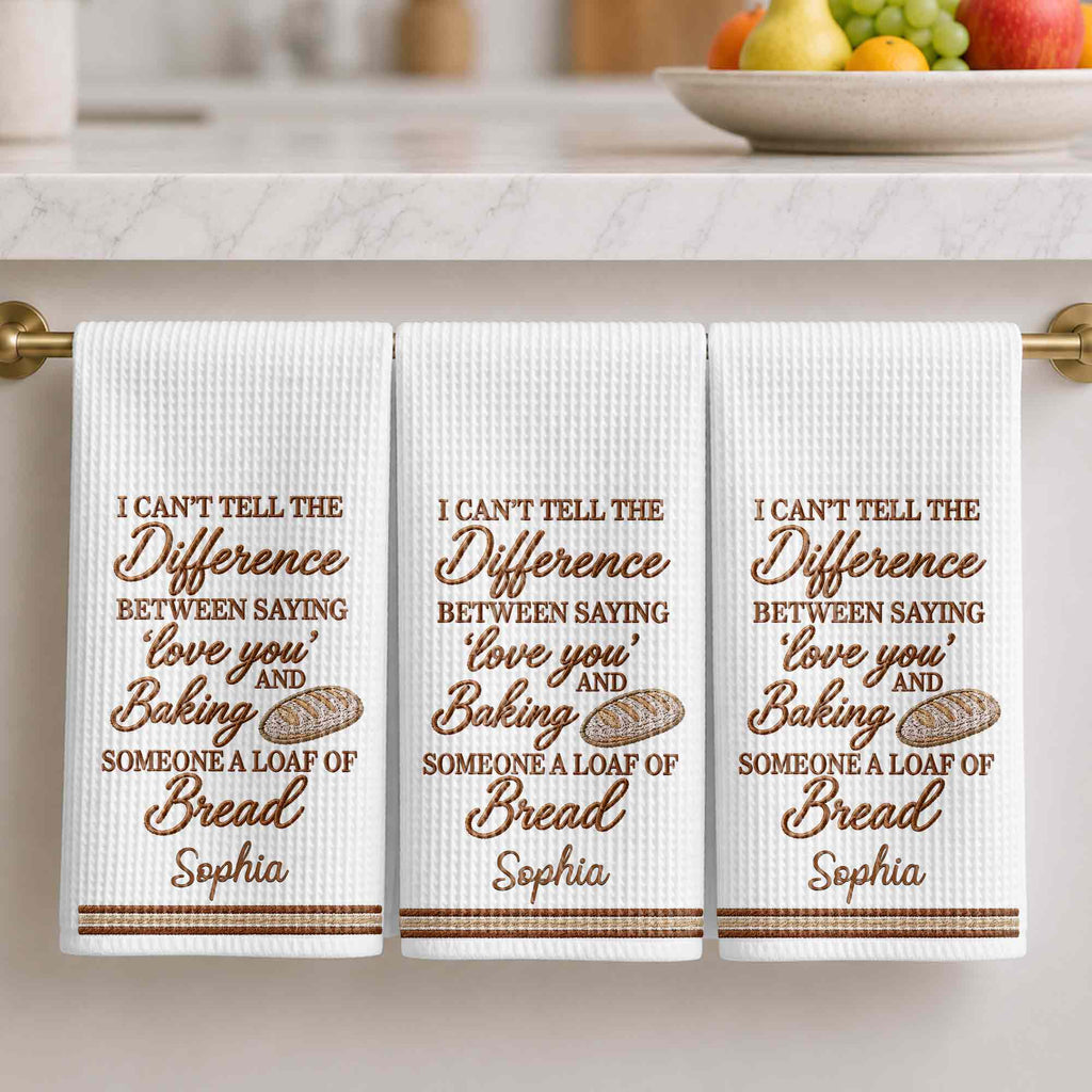 I Can't Tell The Difference, Personalized Kitchen Towel, Gift For Baking Lovers - 2