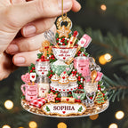 Baked With Love, Personalized Custom Acrylic Ornament, Gift For Bakers - 5