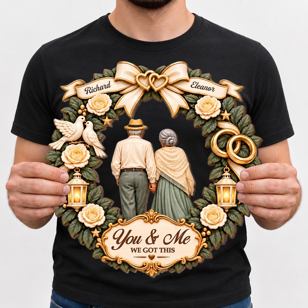 You & Me We Got This Wood Sign, Personalized Gift For Couple - 3