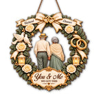 You & Me We Got This Wood Sign, Personalized Gift For Couple - 9