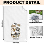 I'm A Hairstylist I Don't Stop, Personalized Kitchen Towel, Gift For Hairdressers - 7