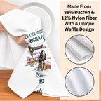 When Life Gives You Scraps Sew Something, Kitchen Towel, Sewing Gift - 6