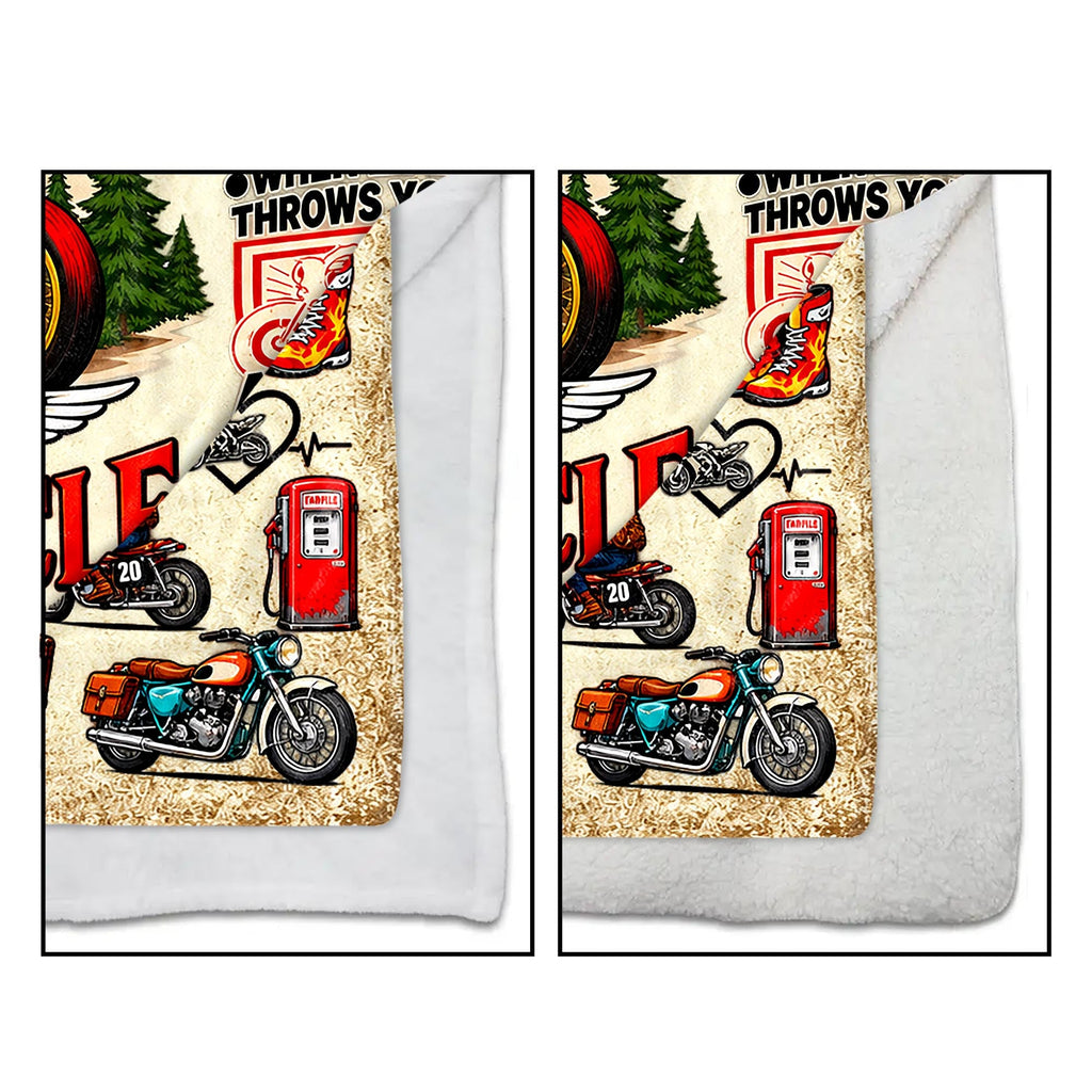 I Don't Snore I Dream I'm A Motorcycle, Personalized Blanket, Gift For Him - 6