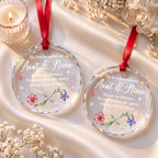 The Love Between An Aunt And Niece, Glass Ornament, Gift For Family - 9