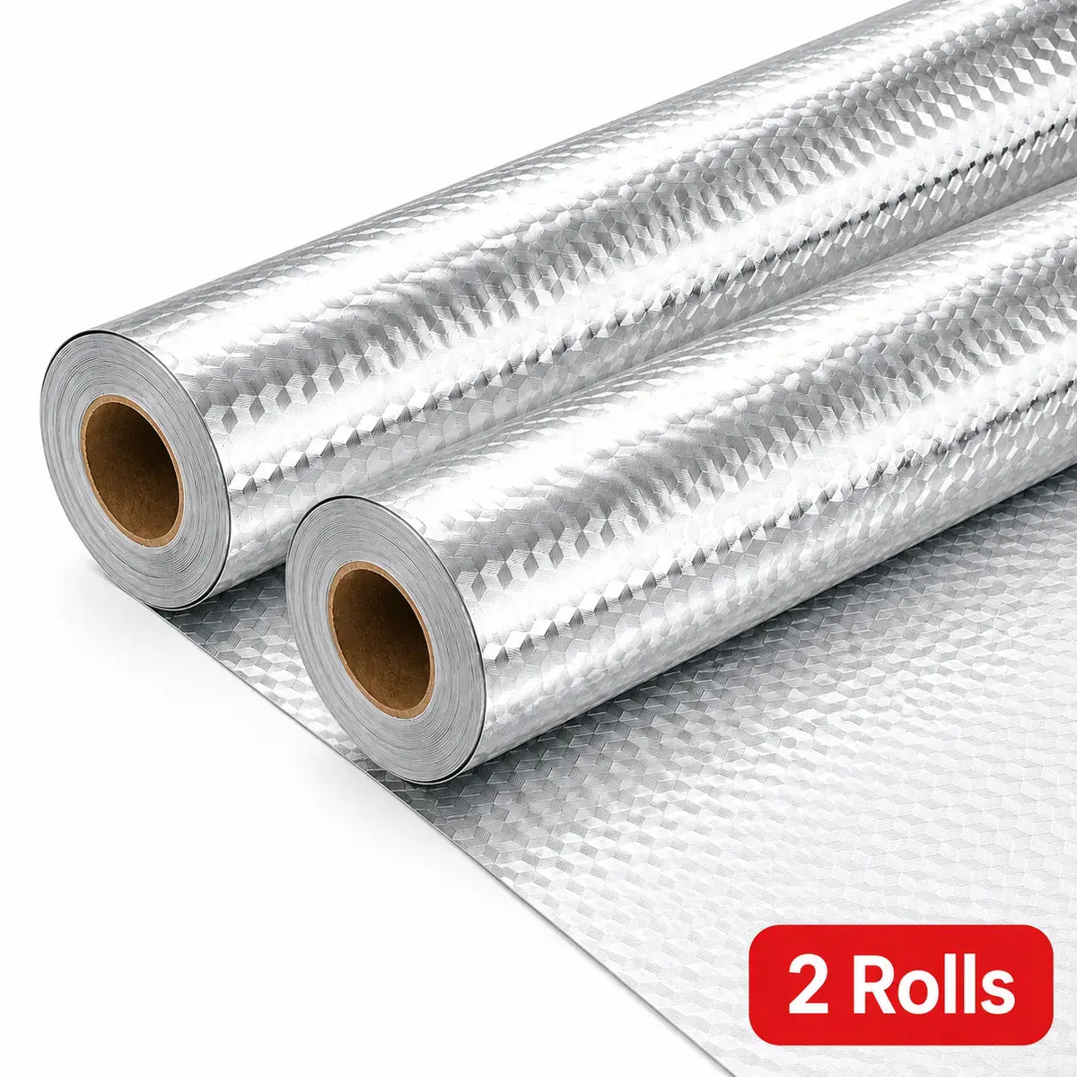 Self Adhesive Aluminum Foil Backsplash Wallpaper for Easy Kitchen Surface Protection