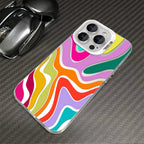 Abstract Wavy Pattern Phone Case with Modern Style for Trendy Everyday Protection