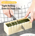 DIY Sushi Maker Mold Set for Easy Homemade Rice Roll Preparation