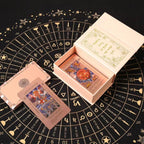 Beginner Friendly Waterproof Tarot Card Deck Set with Guide Book for Daily Readings