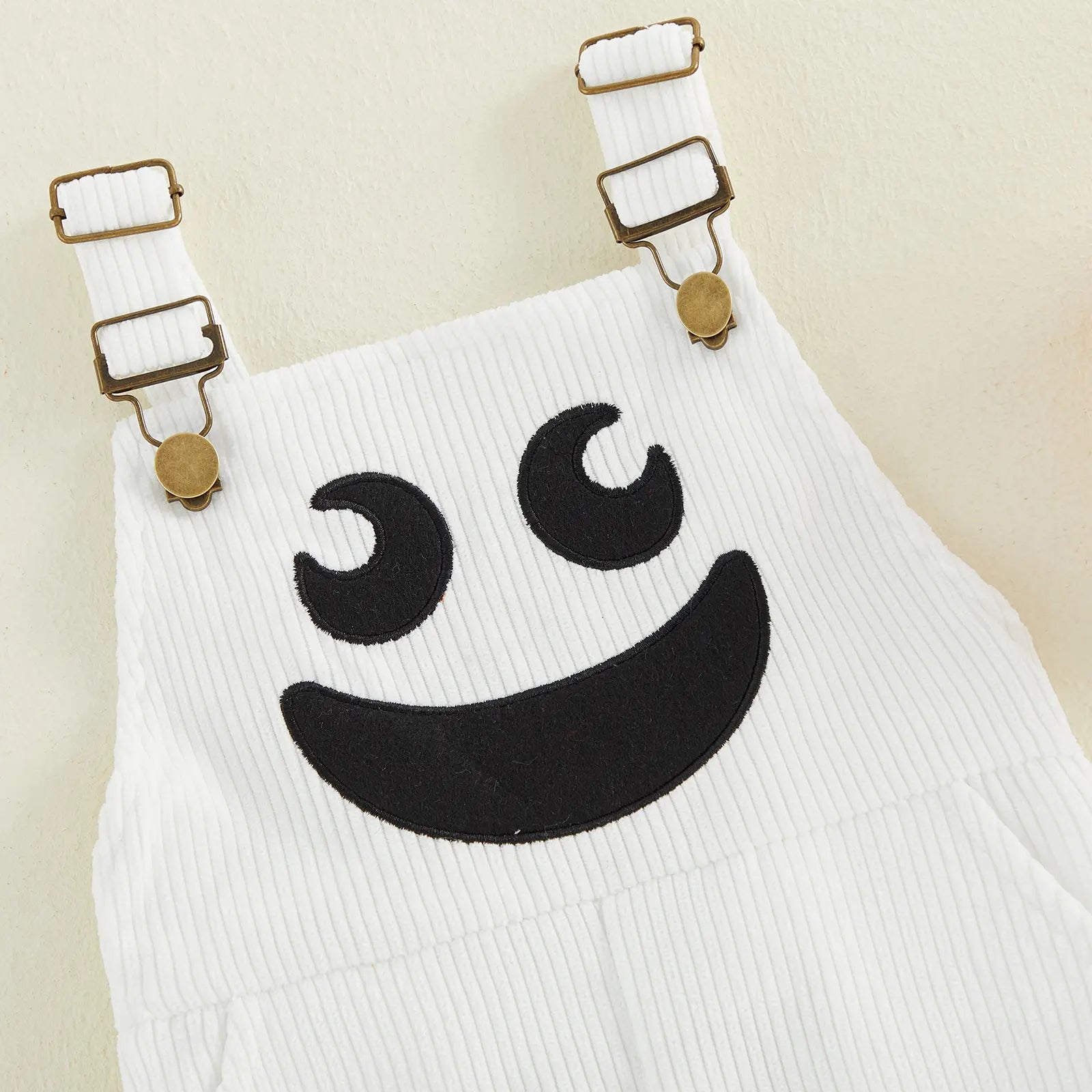 Cute Halloween Baby Overalls with Pocket Design for Cozy Toddler Fall Outfits