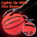 Glow-In-The-Dark LED Basketball for Night Games and Gifts