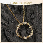 Crown of Thorns Pendant Necklace for Christian Faith and Hip Hop Jewelry