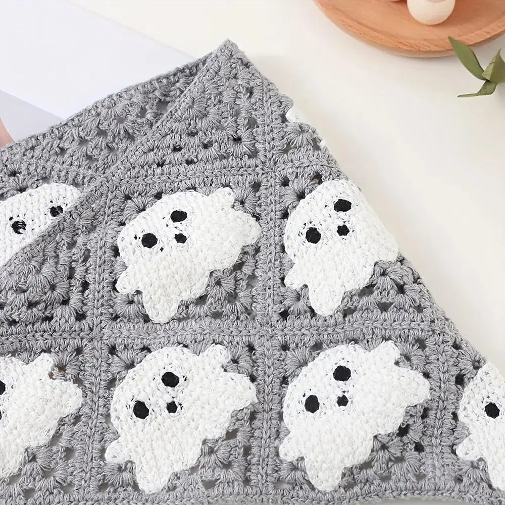 Halloween Triangle Bandana Hair Scarf Set for Spooky Boho Party Style