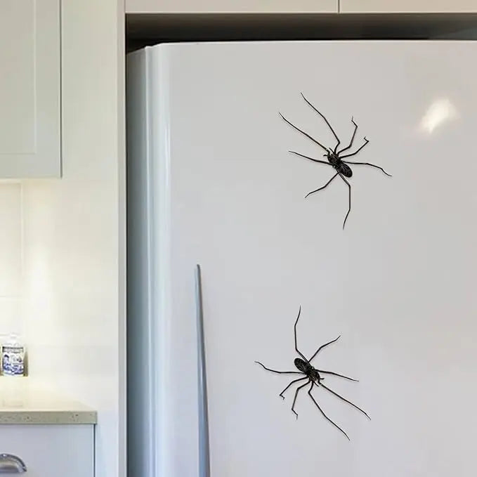 Realistic Spider Fridge Magnet Halloween Prank Decor for Fun Home Displays