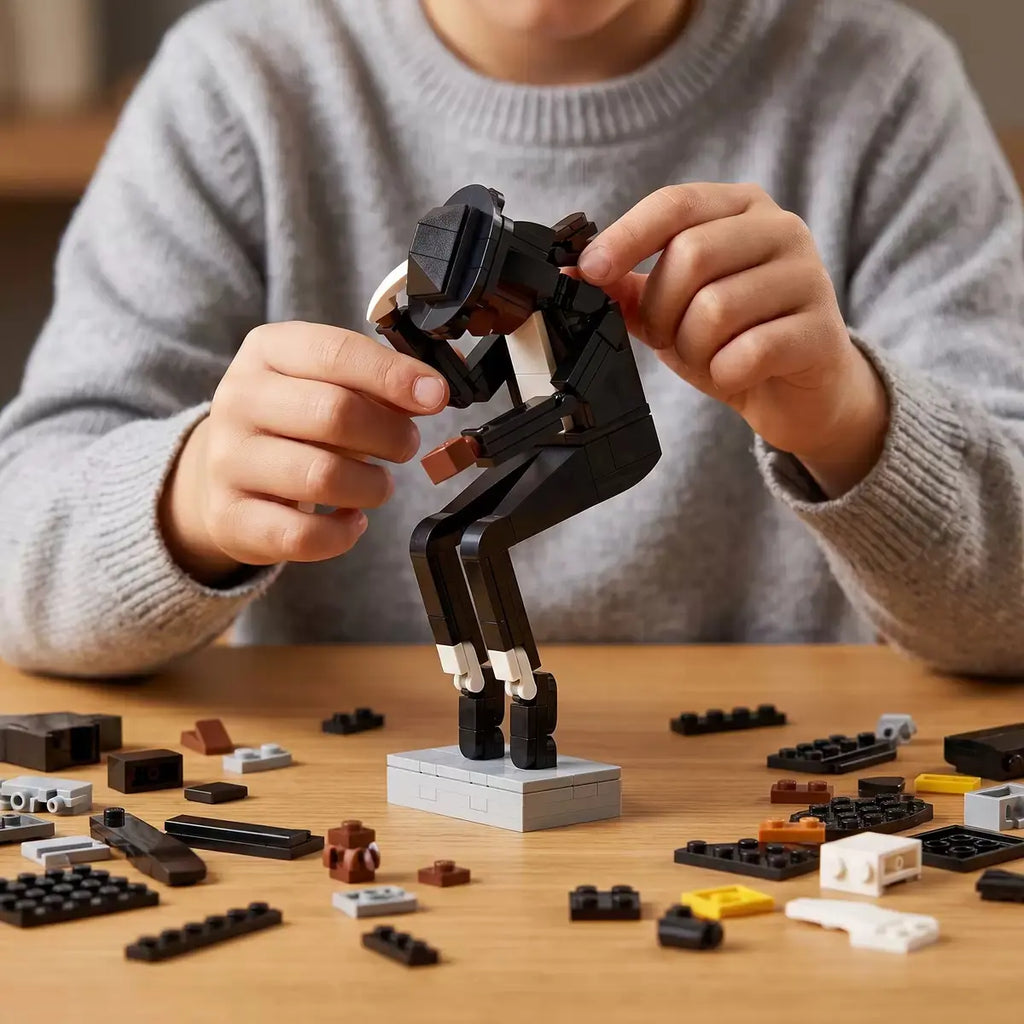 Classic Dance Pose Building Block Figure Gift for Pop Music Fans