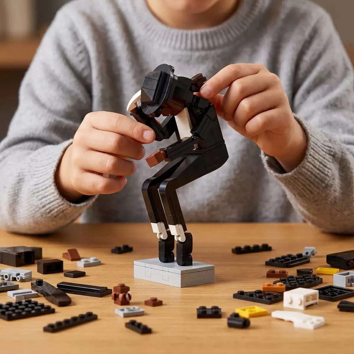 Classic Dance Pose Building Block Figure Gift for Pop Music Fans
