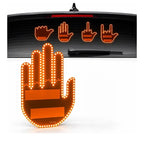 LED Car Gesture Light with Remote | 4 Hand Signs | Peel & Stick