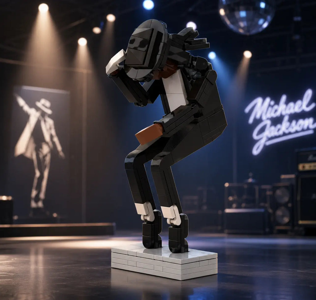 Classic Dance Pose Building Block Figure Gift for Pop Music Fans