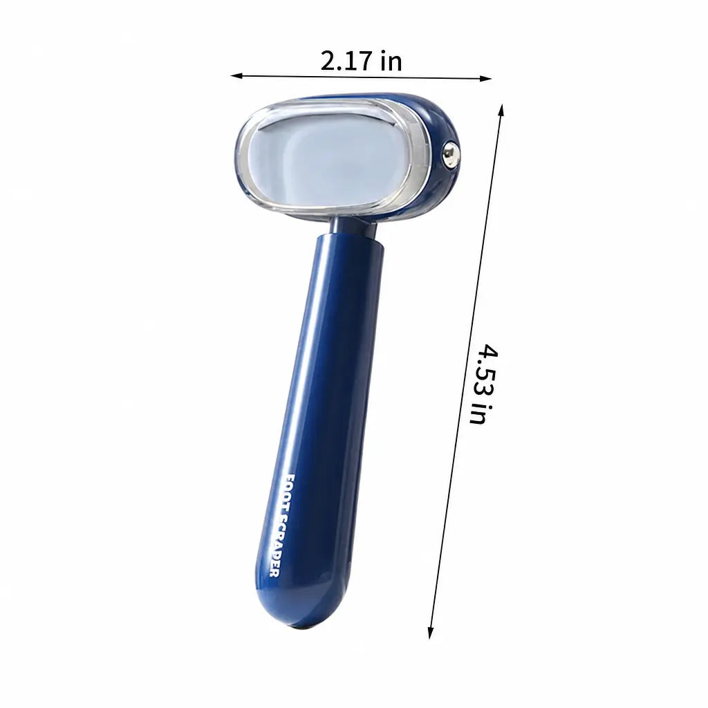 Compact Foot Scraper Tool for Smooth Heels and Easy At-Home Foot Care