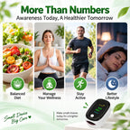 Non-Invasive Fingerstick Blood Glucose Meter—Results in 5 Seconds—The Perfect Gift for Seniors