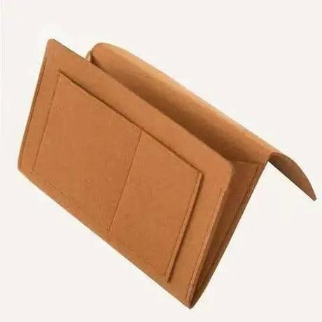 Bedside Storage Caddy with Five Pockets for Dorm Bedroom and Sofa Organization