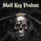 Heavy Duty Skull Keychain for Gothic Biker EDC and Everyday Carry