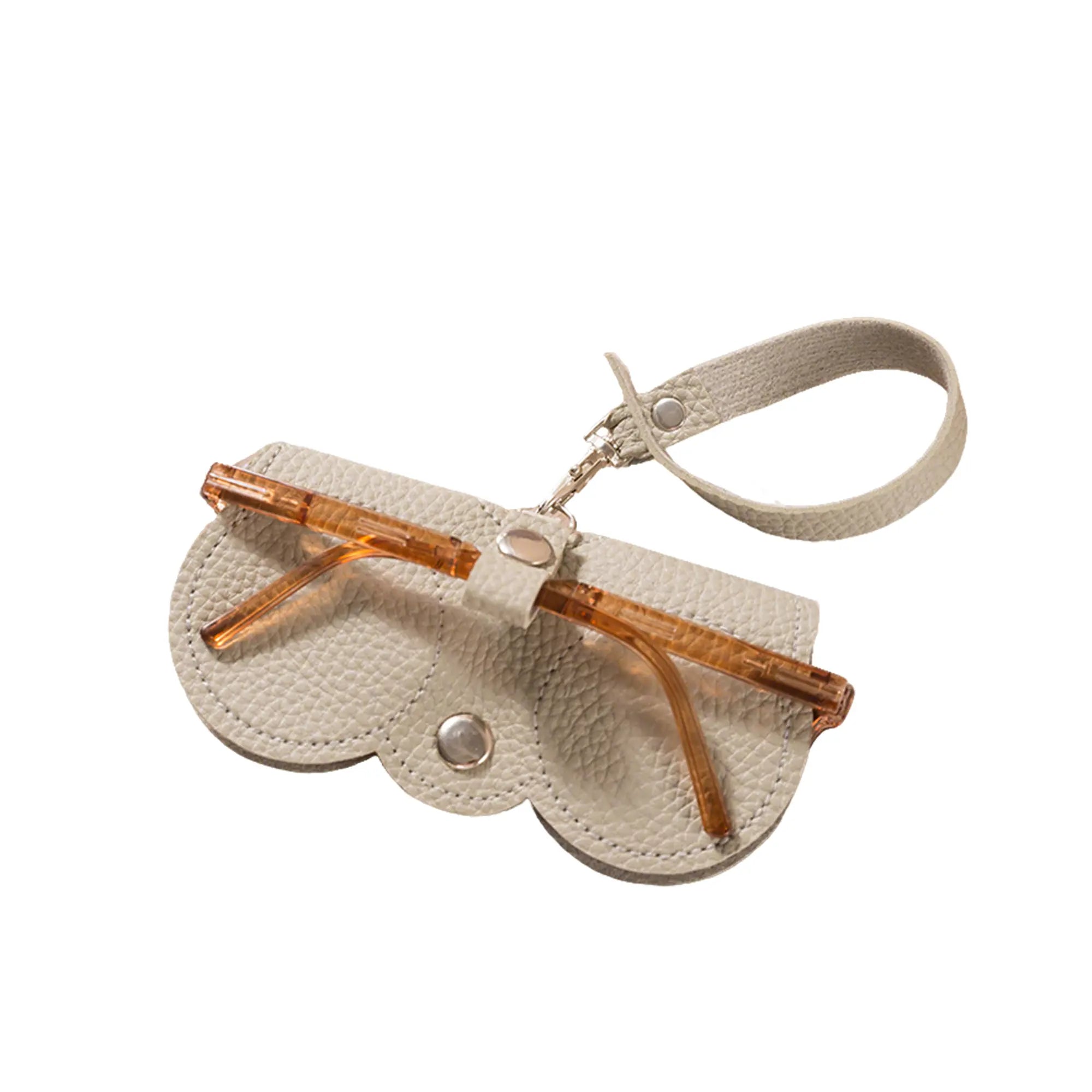 Portable Sunglasses Case with Belt Clip for Travel and Everyday Carry