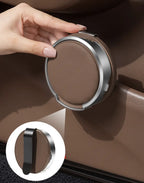 Universal Foldable Car Cup Holder with Hook for Bottles Tumblers and Coffee Cups